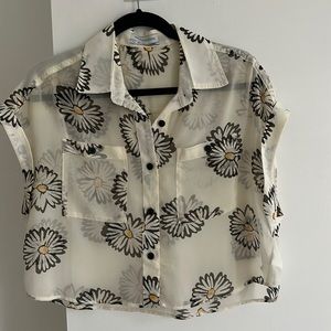 Urban outfitters sunflower blouse